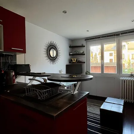 T2 à Avec Garage Privé Et Wifi, Proche Des Thermes - Fr-1-555-104 Appartement Aix-les-Bains